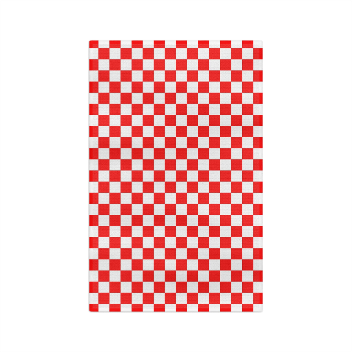 Red Check Tea Towel
