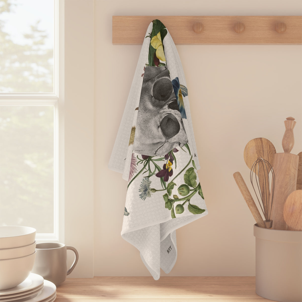 Kindness is Punk Tea Towel